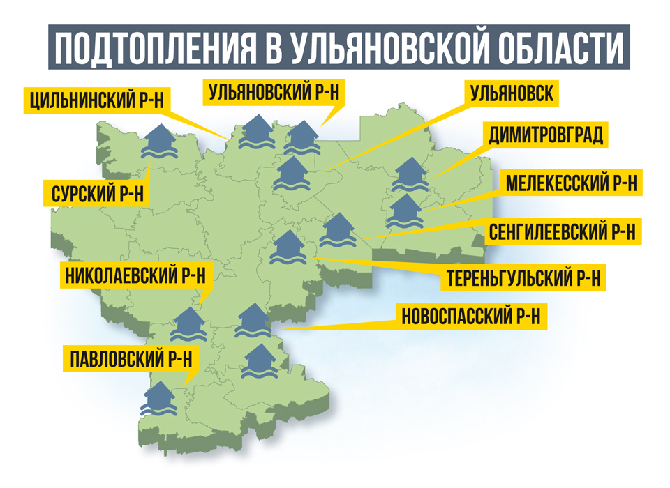 Сурское ульяновская область на карте